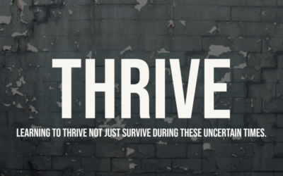 Thrive – not just surviving